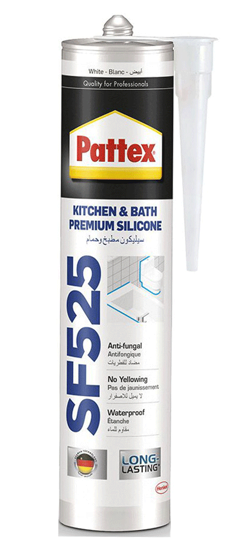 Picture of PATTEX SILICONE SF525 WHITE