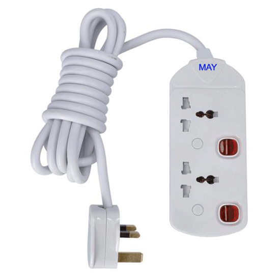 Picture of MAY 2 GANG EXTENSION CORD - 3 MTR