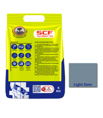 Show details for SCF TILE GROUT 710 ( LIGHT SLATE ) - 5 KG Picture of SCF TILE GROUT 710 ( LIGHT SLATE ) - 5 KG