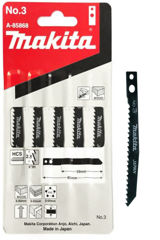 Jual MAKITA Mata Jigsaw Besi No 1 A-85802 Mata Mesin Jig Saw Potong - View #2
