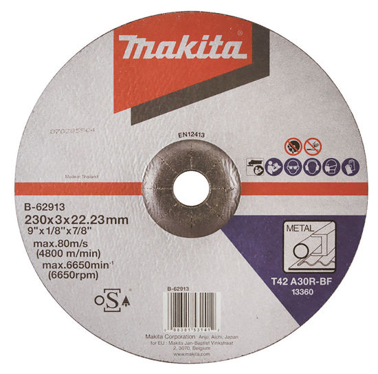 Picture of MAKITA A-62913 CUT-OFF WHEEL - 230 MM