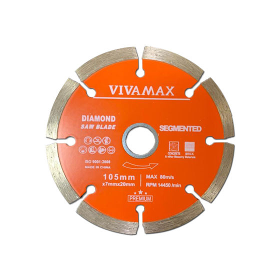 Picture of VIVAMAX DIAMOND SAW BLADE 105 MM - SEGMENTED