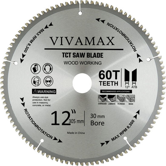 Picture of VIVAMAX TCT CIRCULAR SAW BLADE 12 INCH - 60 TEETH