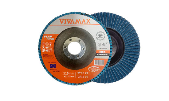 Picture of VIVAMAX FLAP DISC 4-1/2 INCH - GRIT 36